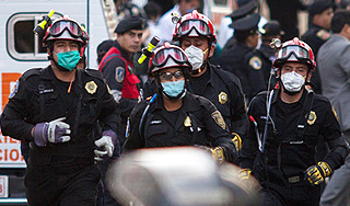 В Мехико взорвалось здание нефтекомпании В Мехико взорвалось здание нефтекомпании