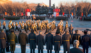 Волгоград превратился в Сталинград Волгоград превратился в Сталинград