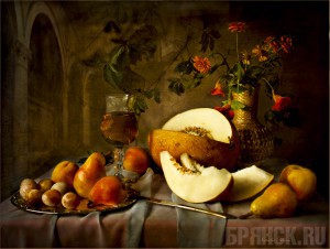Брянские мастера запечатлели натюрморт в фотографии Наталья Кулдашева. «Натюрморт с дыней»
