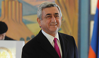 Серж Саргсян избран президентом Армении Серж Саргсян избран президентом Армении