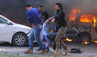 В центре Дамаска взорвали тонну тротила В центре Дамаска взорвали тонну тротила