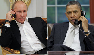 Путин и Обама обсудили проблемы Путин и Обама обсудили проблемы