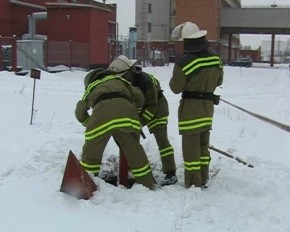 Тактико-специальные учения прошли на брянском заводе «Турборемонт» Фото пресс-службы ГУ МЧС РФ по Брянской области