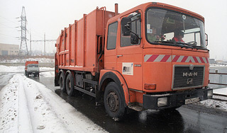 В Москве застрелили водителя мусоровоза В Москве застрелили водителя мусоровоза