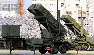 В центре Токио развернули комплекс Patriot В центре Токио развернули комплекс Patriot