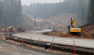 Названа цена проезда по трассе Москва-Питер Названа цена проезда по трассе Москва-Питер