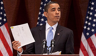 Обаму спасли от ядовитого письма Обаму спасли от ядовитого письма