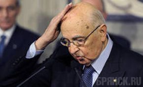 Наполитано избран президентом Италии