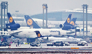 Lufthansa отменила 40 рейсов в Россию Lufthansa отменила 40 рейсов в Россию