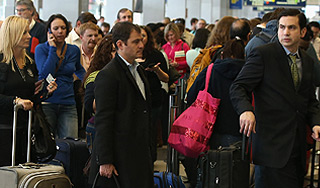 В США начались массовые задержки рейсов В США начались массовые задержки рейсов