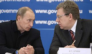 Путин публично поспорил с Кудриным Путин публично поспорил с Кудриным