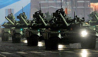 Парад Победы отрепетируют под Москвой Парад Победы отрепетируют под Москвой