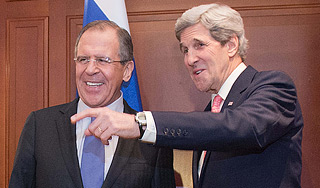 Лавров и Керри отметили победу россиян Лавров и Керри отметили победу россиян