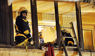 Взрыв разнес квартиру жилого дома в Москве Взрыв разнес квартиру жилого дома в Москве