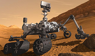 Марсоход Curiosity исследует новые объекты Марсоход Curiosity исследует новые объекты