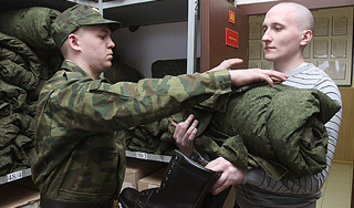 Российских солдат оденут в плюшевые носки Российских солдат оденут в плюшевые носки