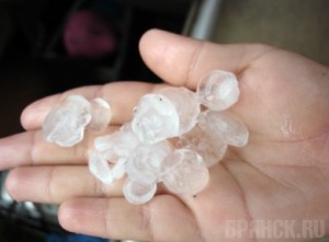 В субботу брянцев ожидают дожди с градом