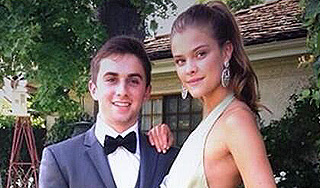 Школьник пришел на выпускной с топ-моделью Школьник пришел на выпускной с топ-моделью