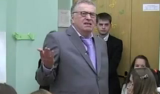 Жириновский рассказал школьникам о любви Жириновский рассказал школьникам о любви