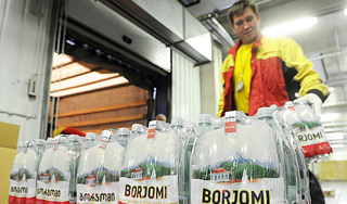 "Боржоми" появилась в магазинах Москвы "Боржоми" появилась в магазинах Москвы