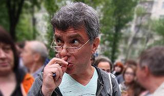 Немцов сел в гондолу Немцов сел в гондолу