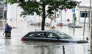 Часть Европы уходит под воду Часть Европы уходит под воду