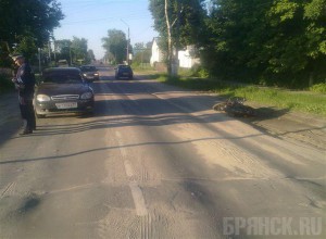 Выезд на «встречку» закончился удачно Фото с места ДТП