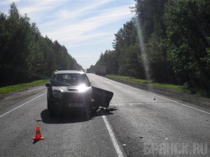 Серьезного ДТП удалось избежать Фото с места ДТП