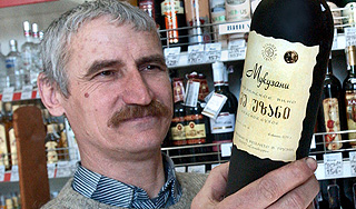 В Россию завезли грузинские вина В Россию завезли грузинские вина