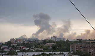 Под Самарой возобновились взрывы Под Самарой возобновились взрывы