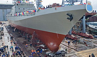 Россия передала Индии фрегат с ракетами Россия передала Индии фрегат с ракетами