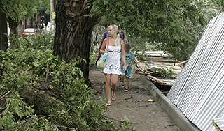 Московский шторм лишил жизни студентку Московский шторм лишил жизни студентку