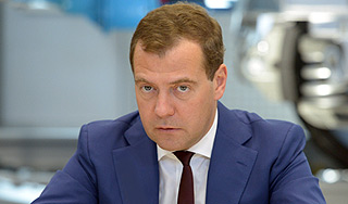Медведев ищет виновных в аварии "Протона" Медведев ищет виновных в аварии "Протона"