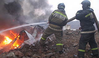 Под Красноярском сгорел аэропорт Под Красноярском сгорел аэропорт