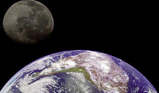 Луна появилась после взрыва ядра Земли Луна появилась после взрыва ядра Земли