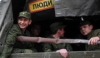 Первые научные роты отправились на службу Первые научные роты отправились на службу