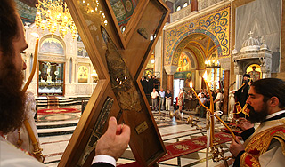 В Россию прибыл крест Андрея Первозванного В Россию прибыл крест Андрея Первозванного