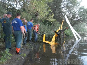 «Калидус» упал в Десну