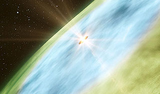 Астрономы впервые увидели снег на звезде Астрономы впервые увидели снег на звезде