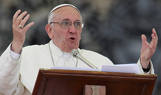 Папа Римский призвал христиан к беспорядкам Папа Римский призвал христиан к беспорядкам