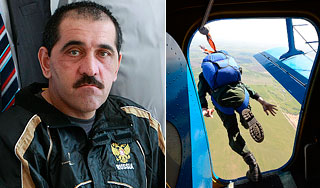 Глава Ингушетии сломал ногу после прыжка Глава Ингушетии сломал ногу после прыжка