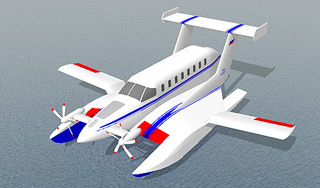 В России создан новый экраноплан В России создан новый экраноплан