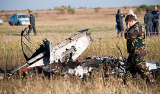 В Якутии разбился спортивный самолет В Якутии разбился спортивный самолет