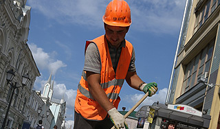 Дворник хочет стать мэром Томска Дворник хочет стать мэром Томска