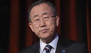 Пан Ги Мун запретил атаковать Сирию Пан Ги Мун запретил атаковать Сирию