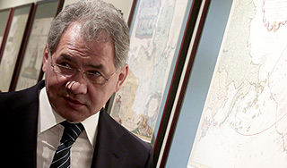 Шойгу показал уникальные карты Шойгу показал уникальные карты