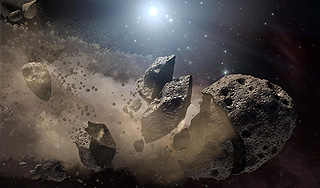 Над Землей пролетит гигантский астероид Над Землей пролетит гигантский астероид