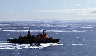 Россия направила в Арктику боевые корабли Россия направила в Арктику боевые корабли