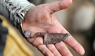 Археологи нашли артефакты железного века Археологи нашли артефакты железного века