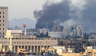 В Дамаске обстреляли посольство России В Дамаске обстреляли посольство России